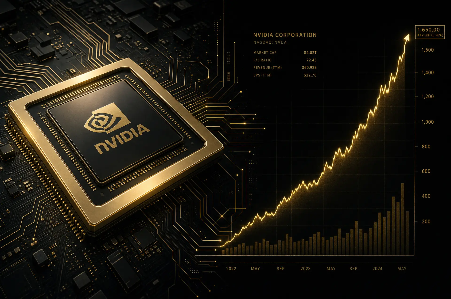 AI compute costs 2026 – GPU chip and rising cost chart side by side