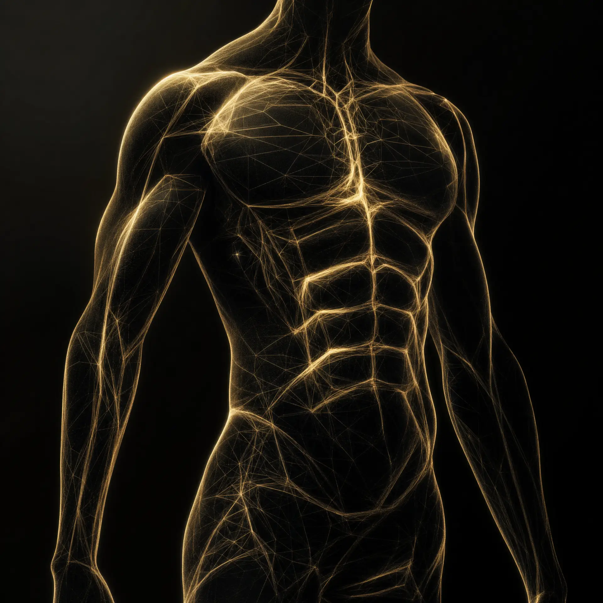 benefits of strength training for men — bone density and muscle fiber visualization