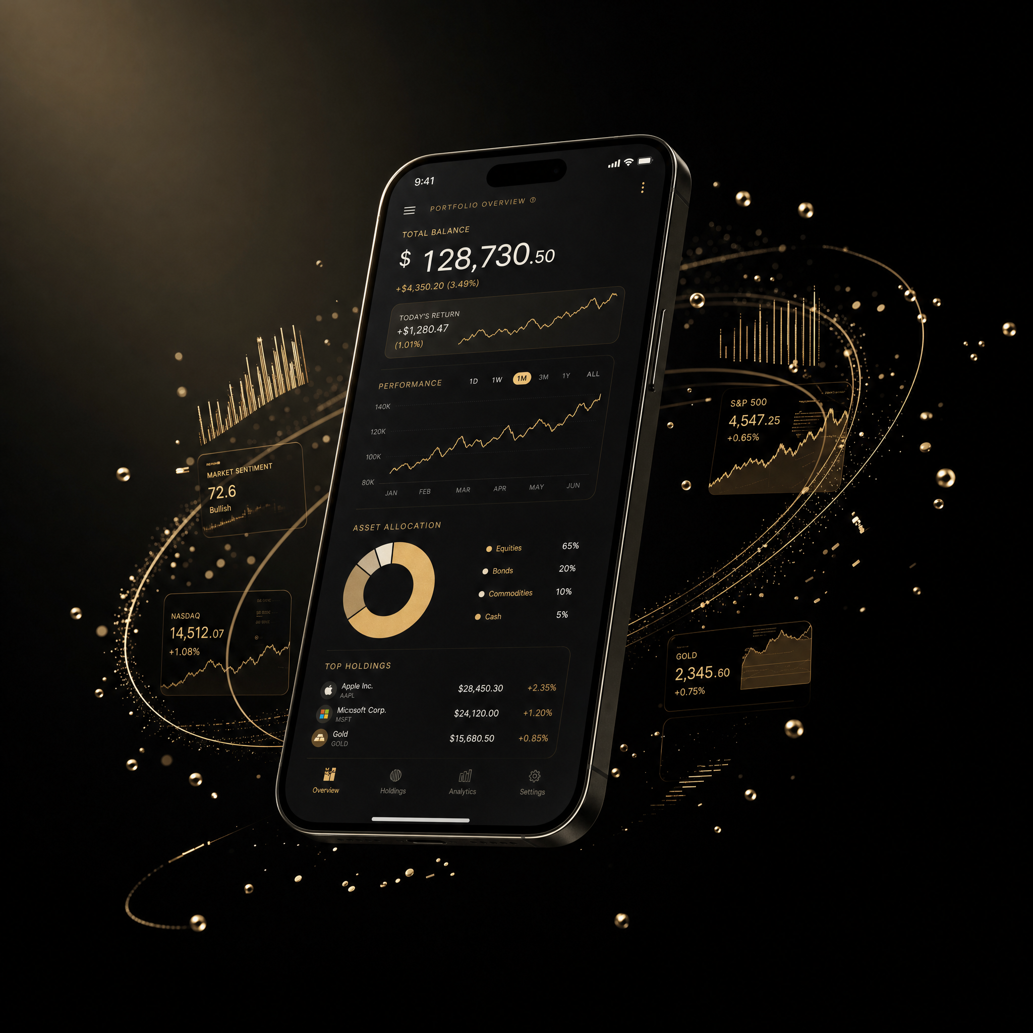 ChatGPT personal finance – AI financial dashboard connected to bank account