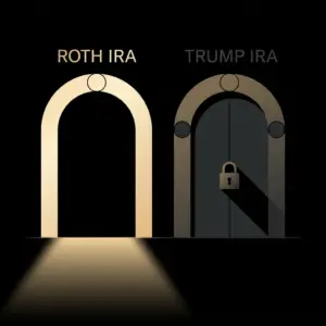 Two paths forward in retirement savings — Trump IRA versus Roth IRA comparison