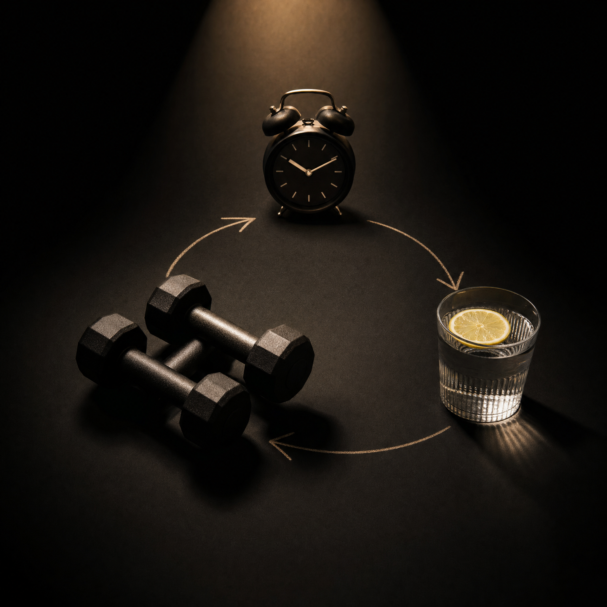 how to build good habits  –  cue routine reward loop concept