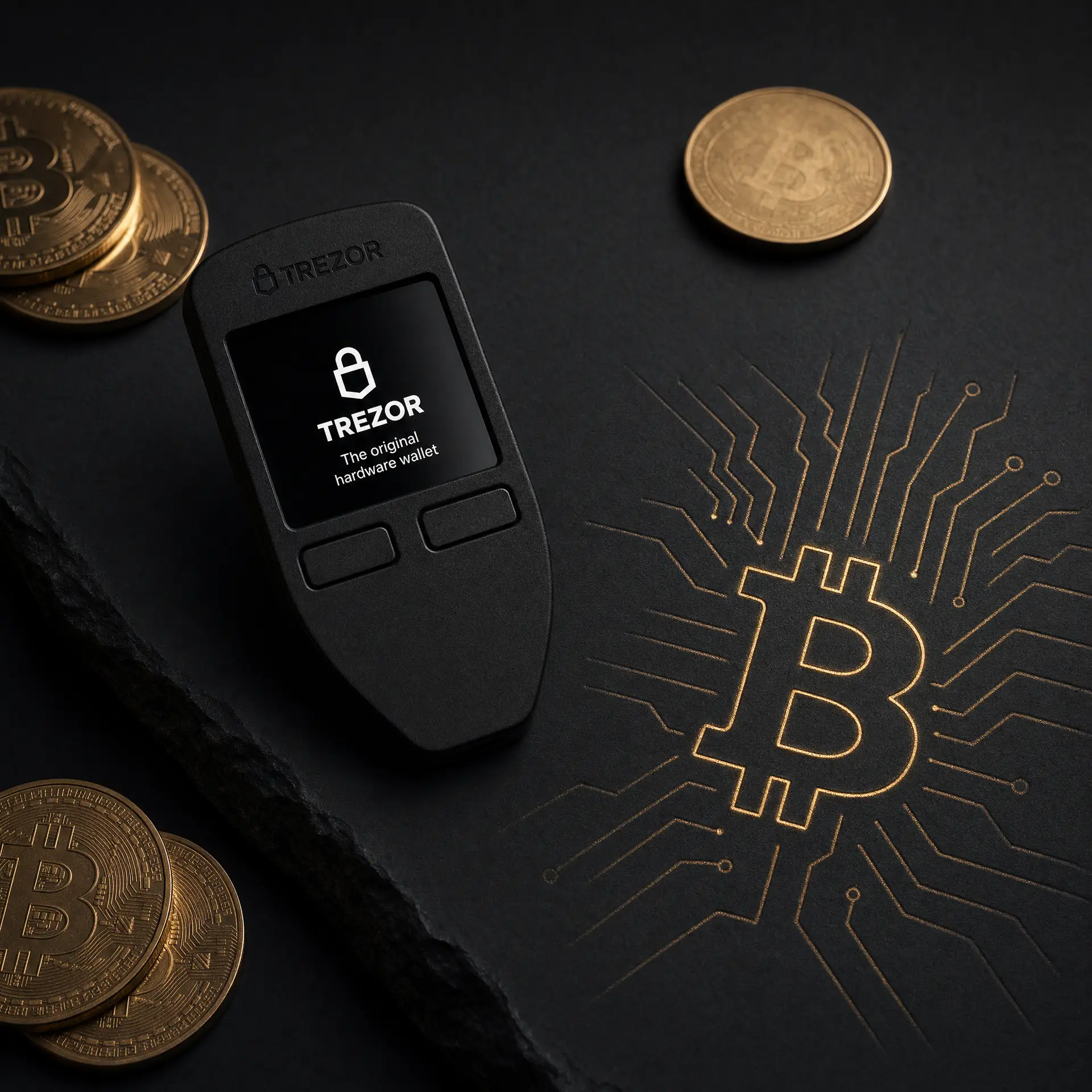 Bitcoin self-custody hardware wallet — Trezor cold storage for individual holders