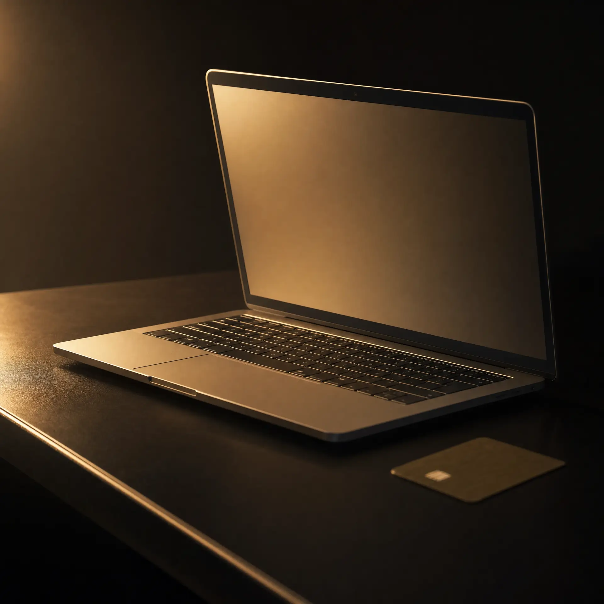 how to use AI for personal finance without connecting your bank – laptop with financial data on obsidian desk