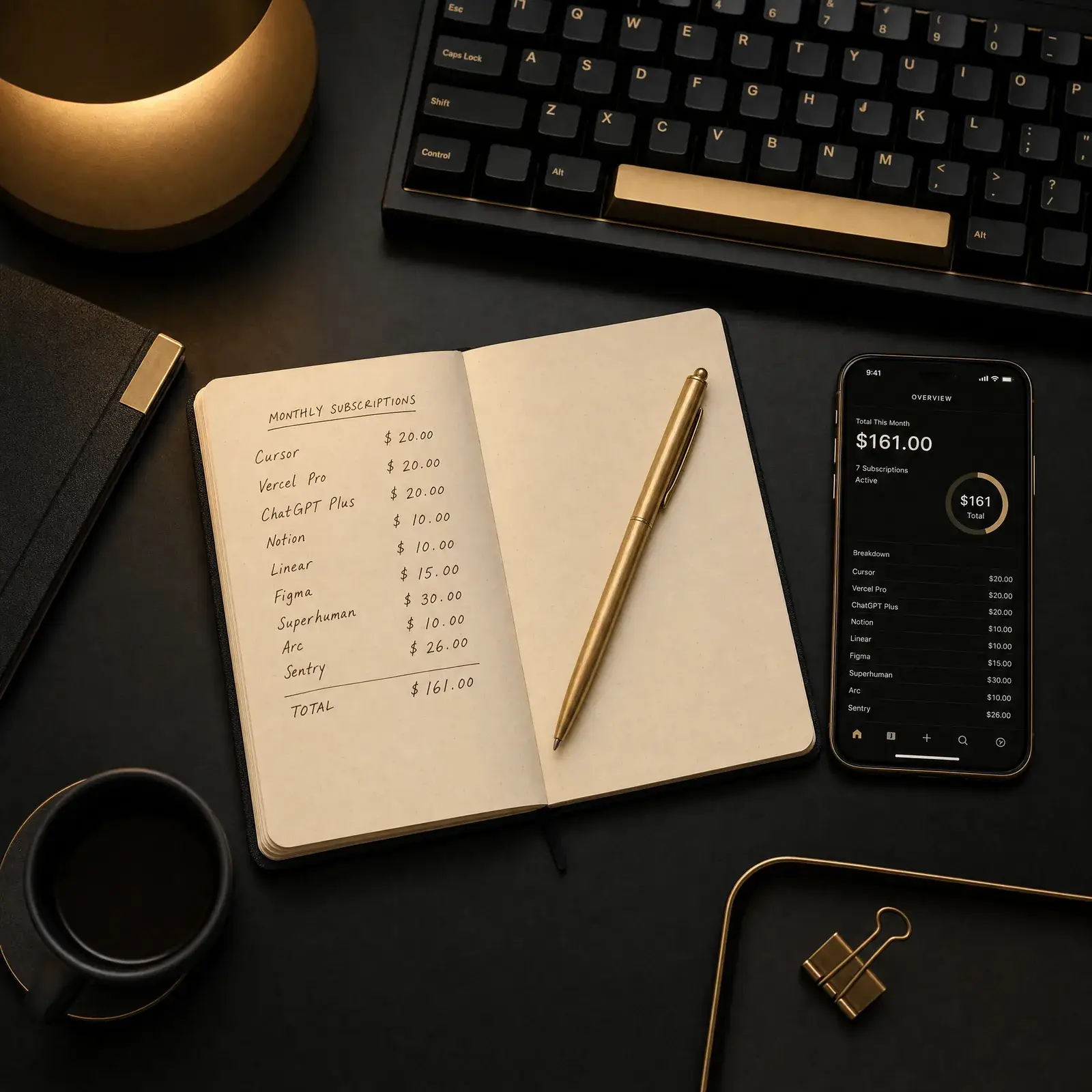 ai coding agent api cost audit – developer cost calculation notebook and dashboard