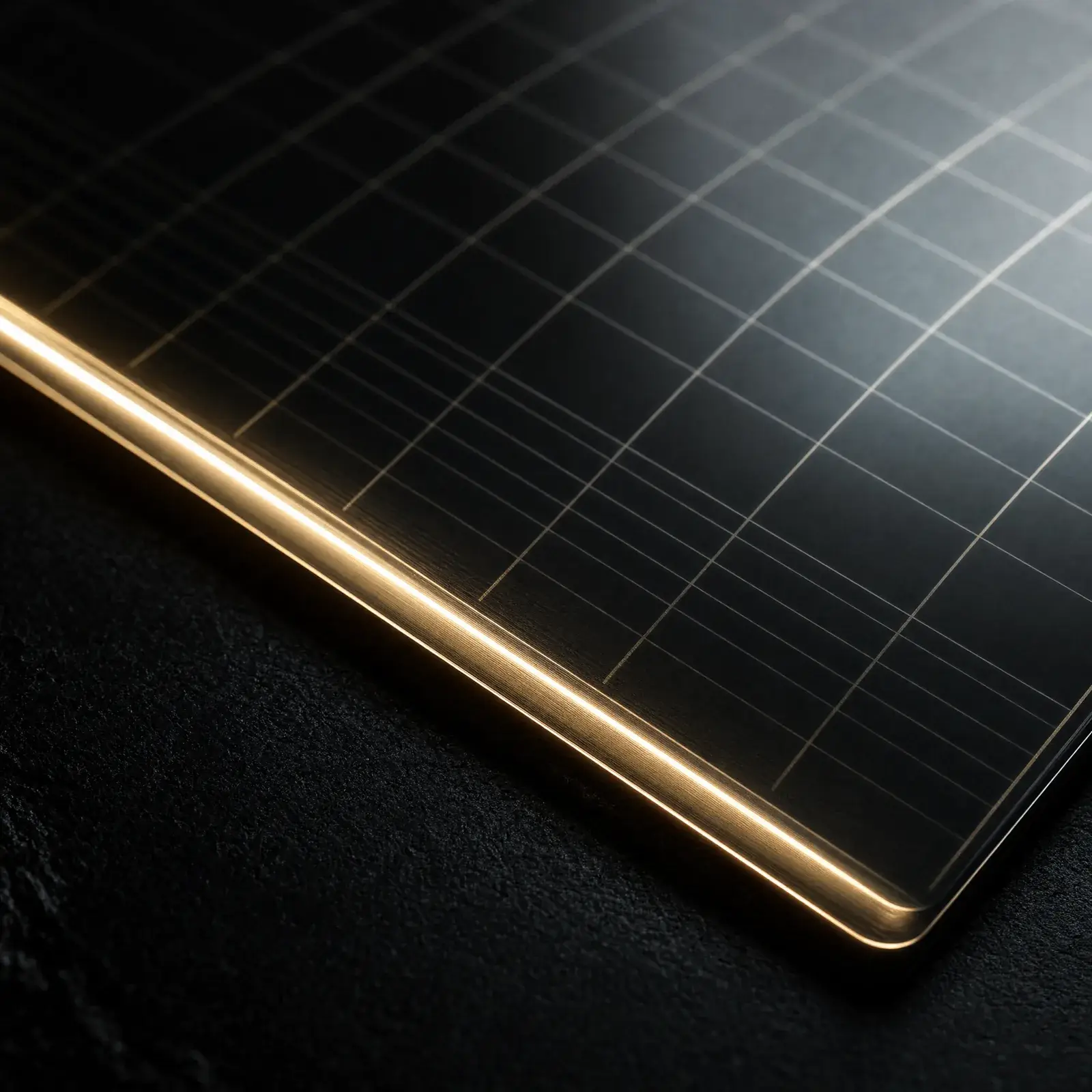 AI spreadsheet formulas concept art of a glowing golden formula bar over a dark spreadsheet grid