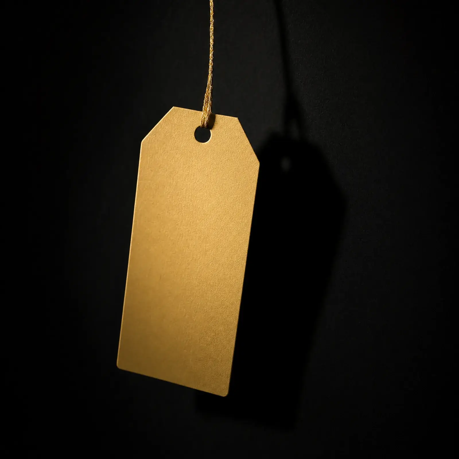 how to price your first offer – a price tag suspended against a dark background