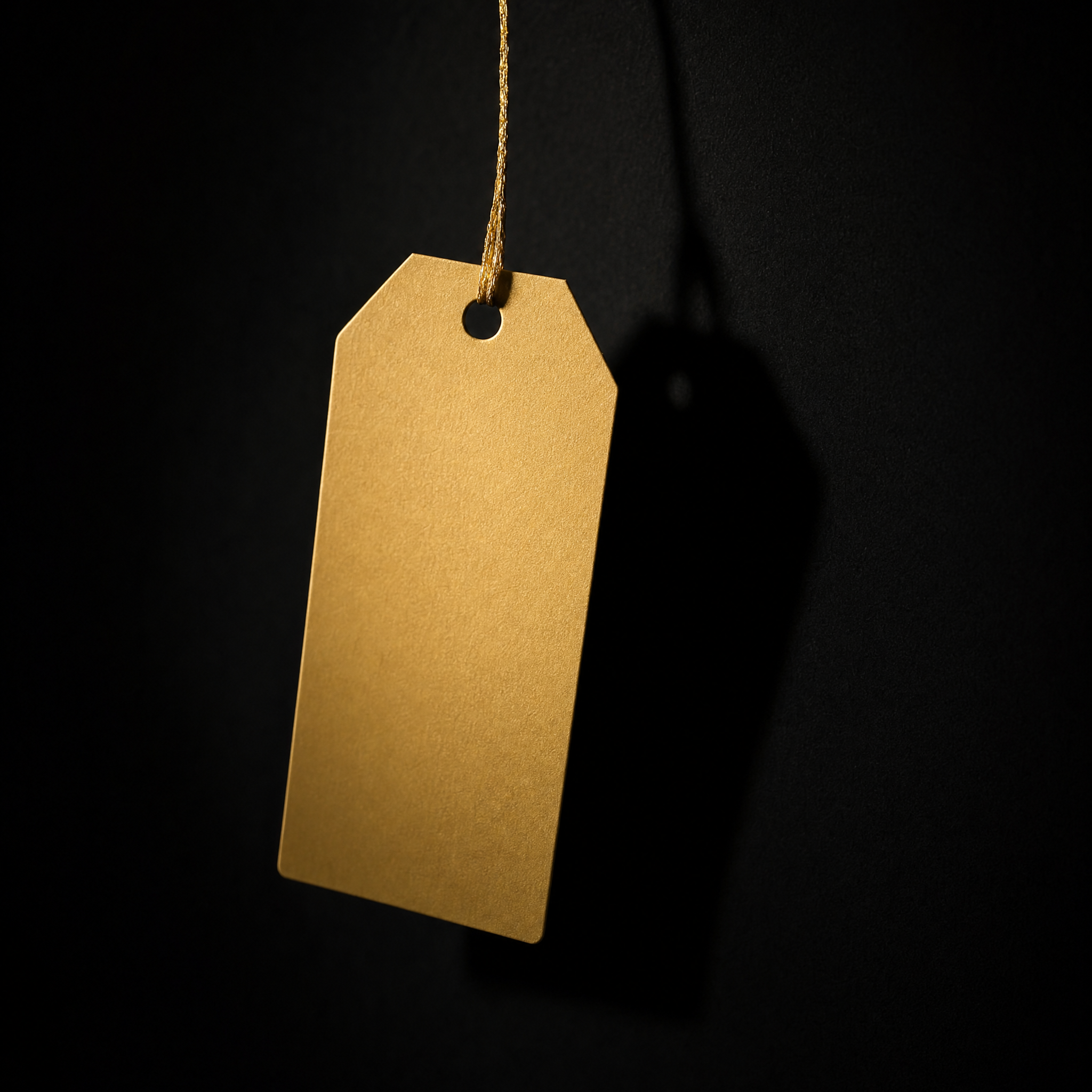 how to price your first offer – a price tag suspended against a dark background