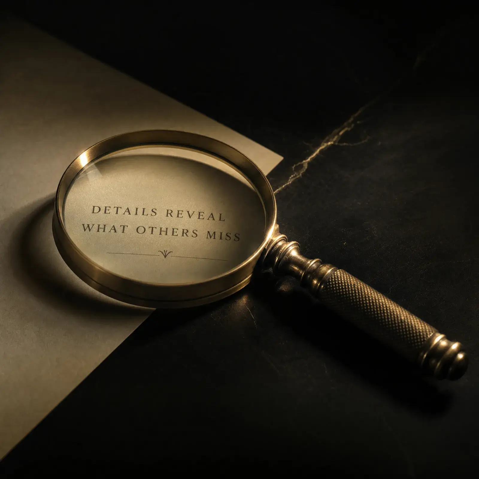 how to protect yourself from manipulation at work - magnifying glass revealing hidden intent