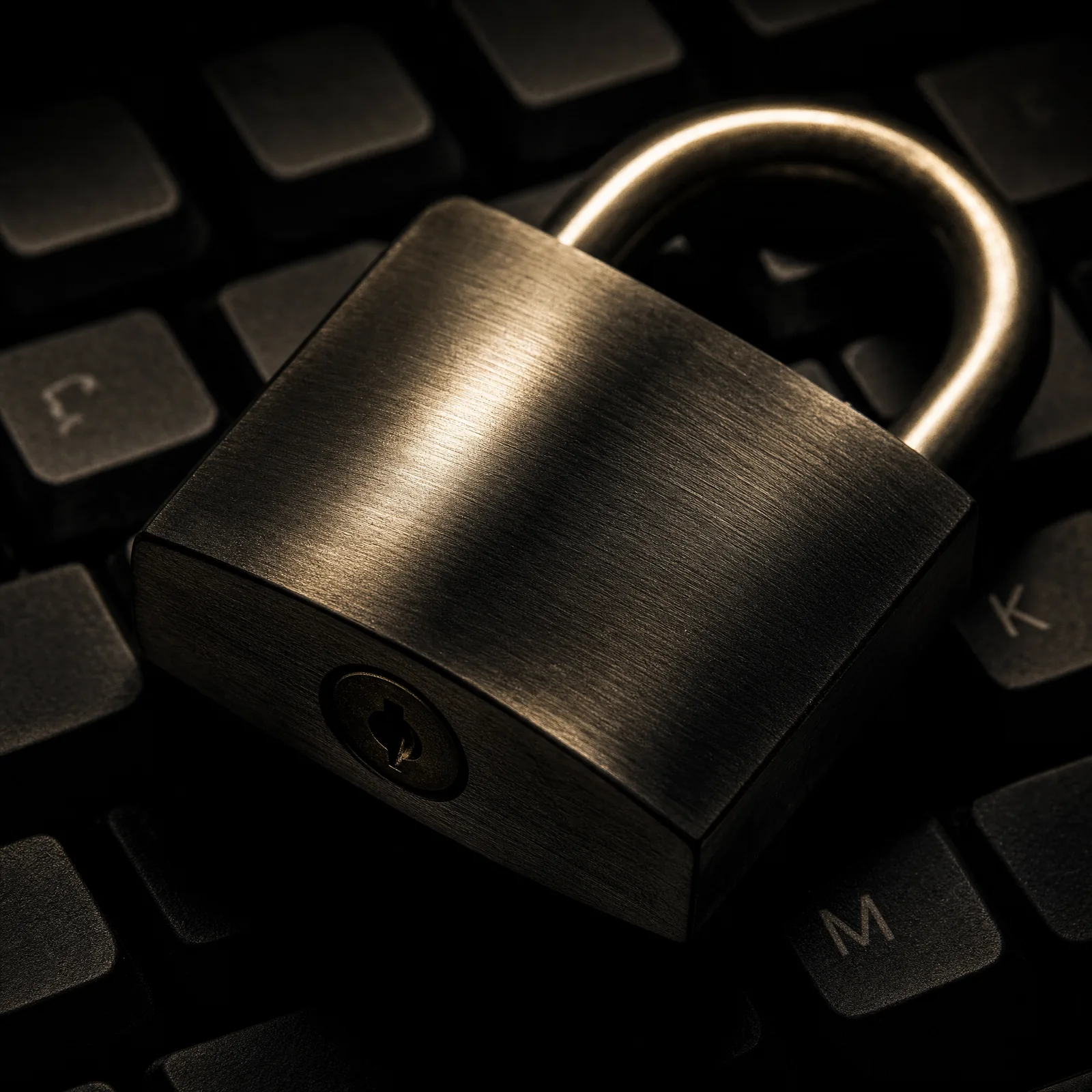 privacy stack for small business  – padlock on laptop representing data ownership